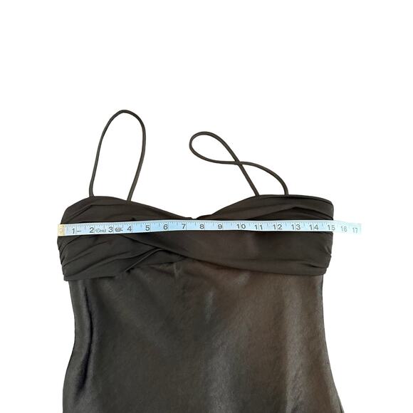 Bec & Bridge Giulia Black Leg Split Formal Cocktail Evening Maxi Dress Size 6 - Picture 10 of 11